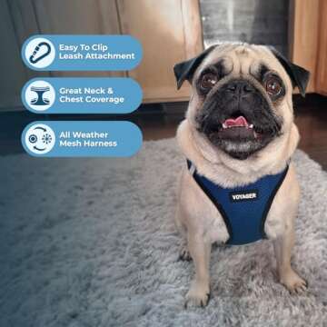 Voyager Step-In Air Dog Harness for Comfort and Safety