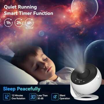 Yiliaw 13 in 1 Galaxy Projector for Bedroom Decor