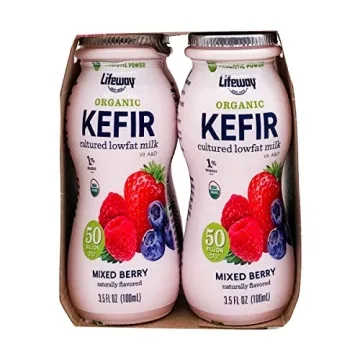 Lifeway Kefir Multi Pack Low Fat Mixed Berry Shots 4 Count