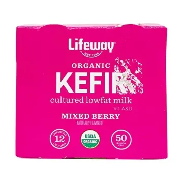Lifeway Kefir Multi Pack Low Fat Mixed Berry Shots 4 Count