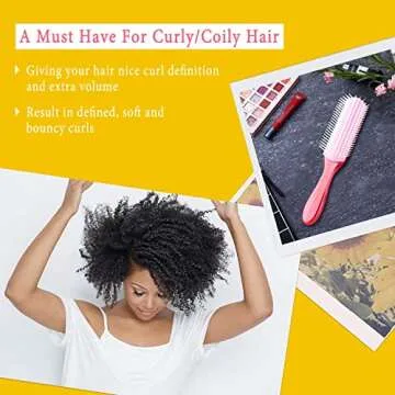 KTKUDY Curl Defining Brush for All Hair Types