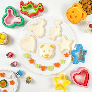 Funny Sandwich Cutter and Sealer Set for Kids