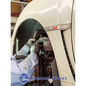 Diamond Gloves Black Advance Nitrile Examination Gloves