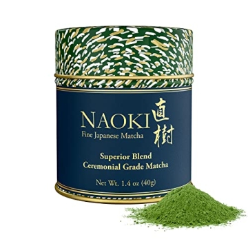 Naoki Matcha Superior Ceremonial Blend – Authentic Japanese First Harvest Ceremonial Grade Matcha ...