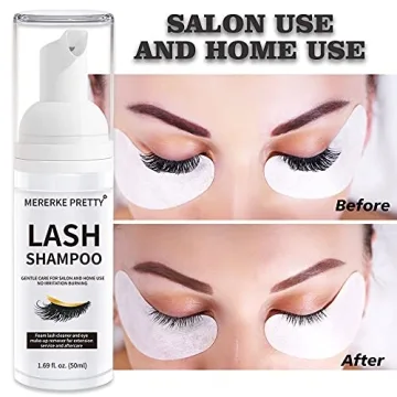 Mererke Pretty LASH SHAMPOO - Gentle Eyelash Foaming Cleanser