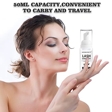 Mererke Pretty LASH SHAMPOO - Gentle Eyelash Foaming Cleanser