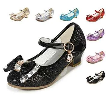 Cadidi Dinos Girls Wedding Party Dress Shoes