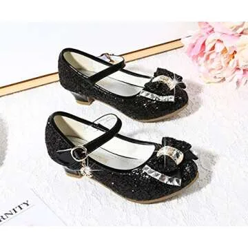 Cadidi Dinos Girls Wedding Party Dress Shoes