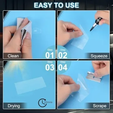 2025 Car Windshield Repair Kit Fix Chips Cracks Fast