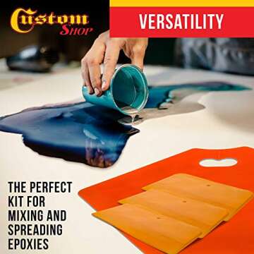 Custom Shop Automotive Body Filler Mixing Board Kit