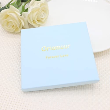 Elegant Oriamour Bridal Hair Pins Set of 3 - Rose Gold