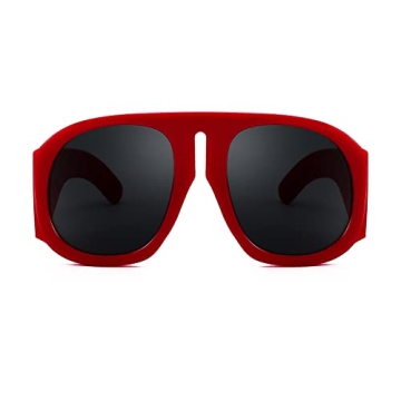 FEISEDY Retro Trendy Aviator Sunglasses - Chic UV400 Protection