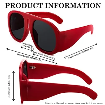 FEISEDY Retro Trendy Aviator Sunglasses - Chic UV400 Protection