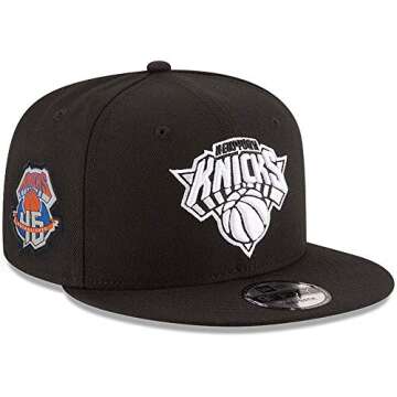 New York Knicks Snapback Adjustable Anniversary Patch Hat Cap