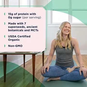 Organic Vegan Protein Powder by Ancient Nutrition