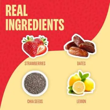 Smash Foods Strawberry Jam | Low-Calorie, No Sugar Added Keto Jam with Upcycled Fruit & Chia Seeds | Vegan, Paleo Superfood Fruit Spread (1 Jar)