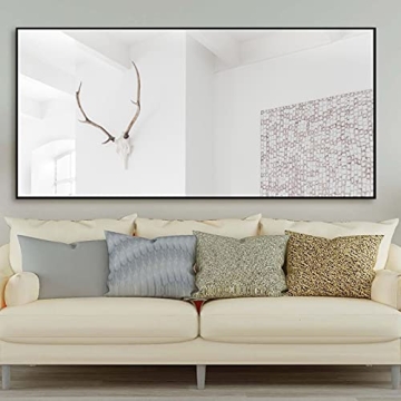 Elegant Full Length Mirror with Aluminum Frame 71" x 32"