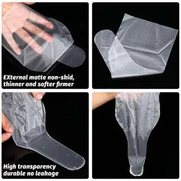 Weewooday 60 Pieces Artificial Insemination Dog Breeding Kit Disposable Canine Artificial Insemination Cones Semen Collection Bag for Dog Pet Breeding