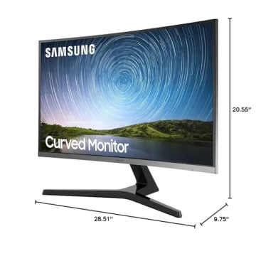 SAMSUNG 32" CR50 FHD Curved Monitor with Freesync