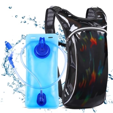 KUYOU Hydration Pack: 2L Water Backpack for Festivals, Hiking & Running