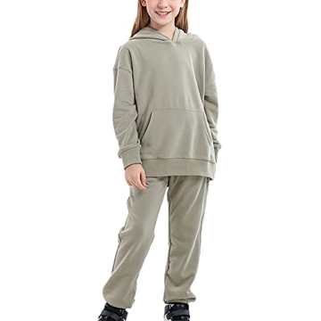 Amropi Boy's Stylish Hooded Tracksuit Set for Ages 9-10