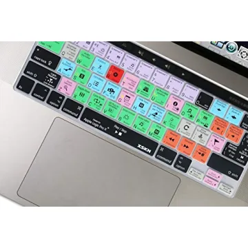 XSKN Logic Pro X Keyboard Cover for MacBook Pro 2019 2020