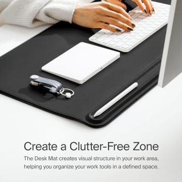 Orbitkey Desk Mat - Premium Vegan Leather & Eco-Friendly Design