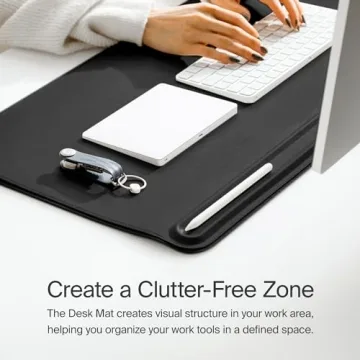 Orbitkey Desk Mat - Premium Vegan Leather & Eco-Friendly Design