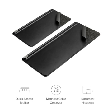 Orbitkey Desk Mat - Premium Vegan Leather & Eco-Friendly Design