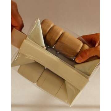 Cadence Parcel - Clear Dopp Kit with Magnetic Closure - Durable and Leak-Resistant Travel Toiletry Kit - TSA-Compliant and Modular Design - Small Hygiene Bag for Travel Essentials - 1 Qt