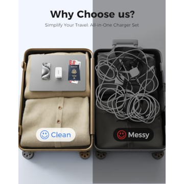 SUPERONE Retractable iPhone Charger with Fast Charging