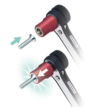 Vessel TD-73MC Ratchet Screwdriver Set - Compact & Durable
