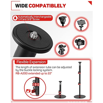 iFootage Cobra 2 Round Base Monopod for Cameras