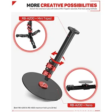 iFootage Cobra 2 Round Base Monopod for Cameras