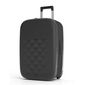 ROLLINK Flex Vega Collapsible Suitcase - Travel Smart & Stylish