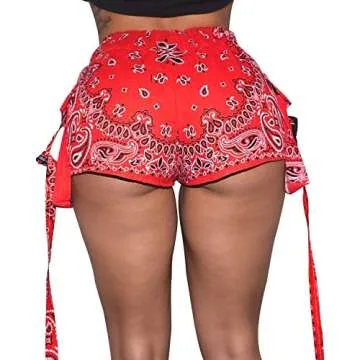 SIAEAMRG High Waisted Casual Summer Shorts for Women