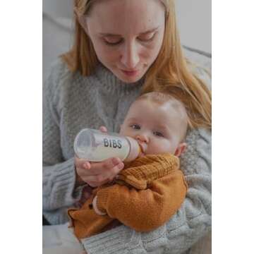 BIBS Baby Glass Bottle Set 110 ml | Eco-Friendly & Safe