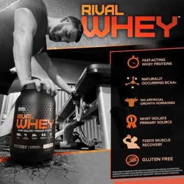 Rival Nutrition Rival Whey- Soft Serve Vanilla, 2lbs.