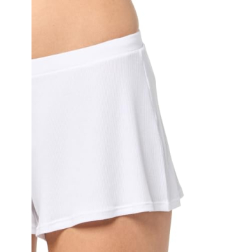 Florence by Mills Women's Cozy Ribbed Sleep Shorts for Comfort