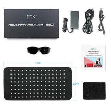 Optimized UTK Red Light Therapy Pad for Pain Relief