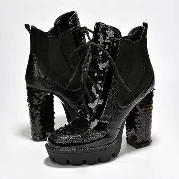 Stylish Cape Robbin Rhinestone Cowboy Boots for Women