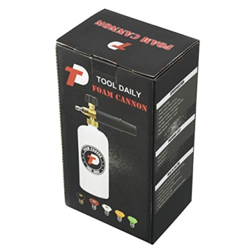 Tool Daily Foam Cannon – 1L with Quick Connector & 5 Tips