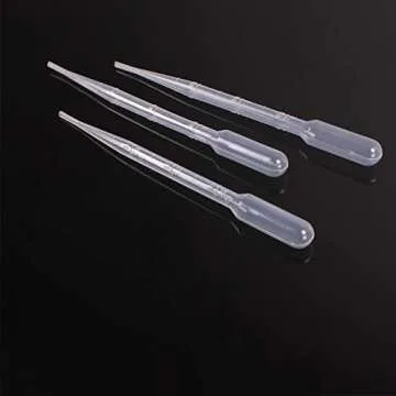 Essential 100pcs Graduated Disposable Pipettes 3ml