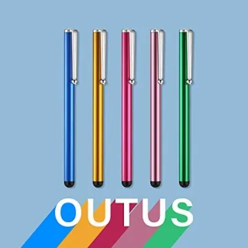 Outus 130 Pcs Stylus Pens for Touch Screens - Versatile & Durable