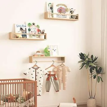 Fixwal Nursery Shelves - Perfect Wall Storage Solution