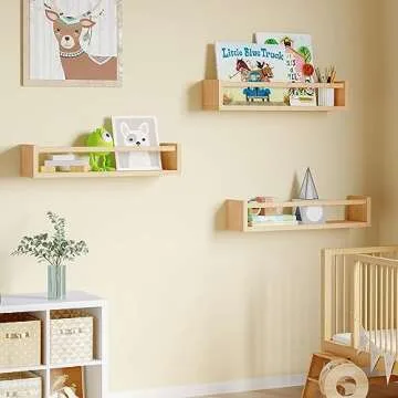 Fixwal Nursery Shelves - Perfect Wall Storage Solution