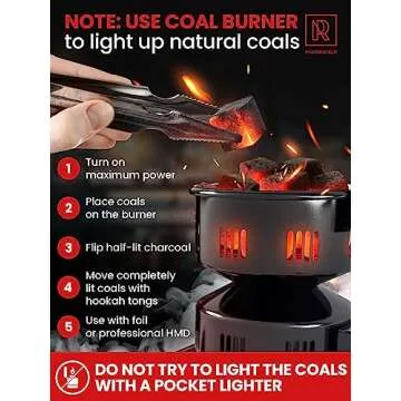 Premium 84 pcs Coconut Hookah Charcoal Coals – 100% Natural