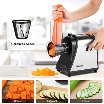 Electric Salad Maker for Easy Meal Prep and Versatile Slicing
