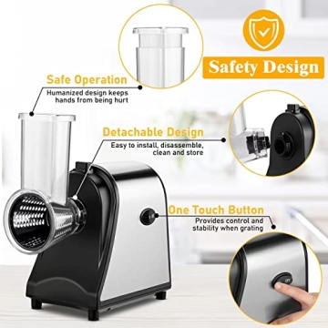 Electric Salad Maker for Easy Meal Prep and Versatile Slicing