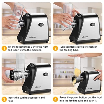 Electric Salad Maker for Easy Meal Prep and Versatile Slicing